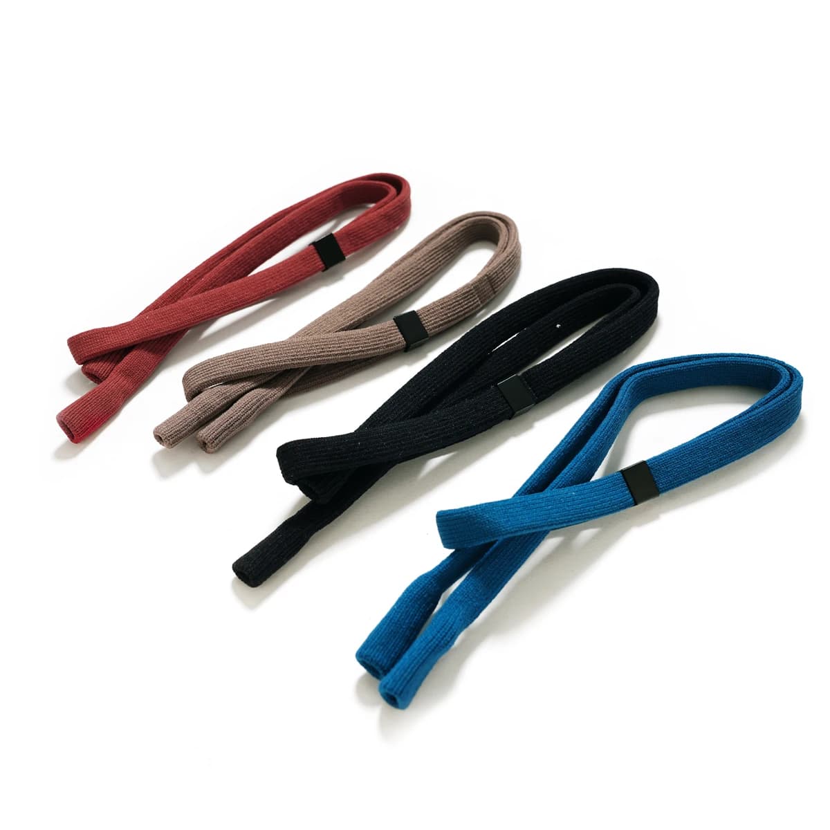 Corde de lunettes de soleil antidérapante unisexe, cordon de lunettes de sport d'extérieur pour femmes et hommes, cordon élastique en Polyester, sangle de cou — 3/10