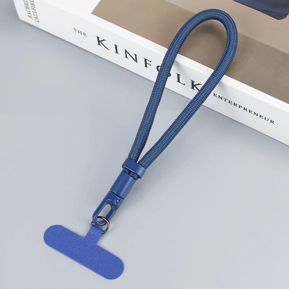 Lanière de téléphone portable universelle réglable, dragonne courte avec conception Anti-chute autobloquante, sangle de téléphone en Polyester Durable — 8/10