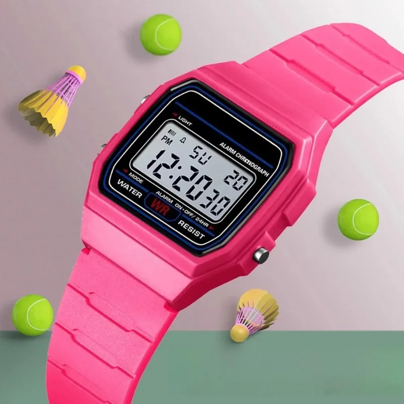Montre de Sport militaire analogique numérique de luxe pour hommes montre-Bracelet étanche LED pour enfants et femmes avec Bracelet alarme — 6/10