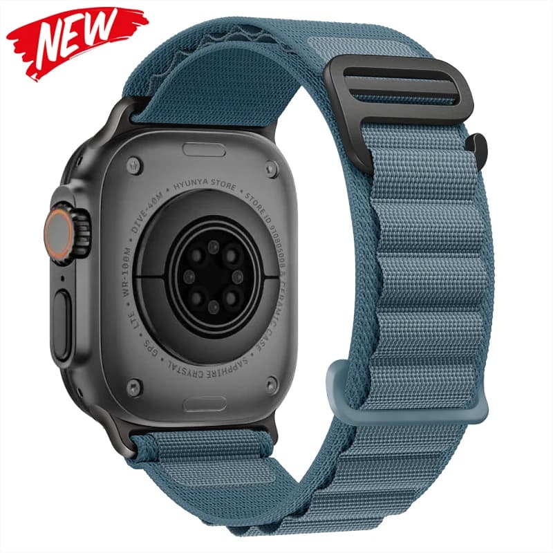 bracelet montre apple watch Bracelet Alpine pour Bracelet de montre Apple Ultra 2 3 Bracelet de montre 45mm 49mm 42mm 46mm 44mm 41mm 40mm Bracelet Iwatch série 11 9 8 7 SE 10 — 8/10