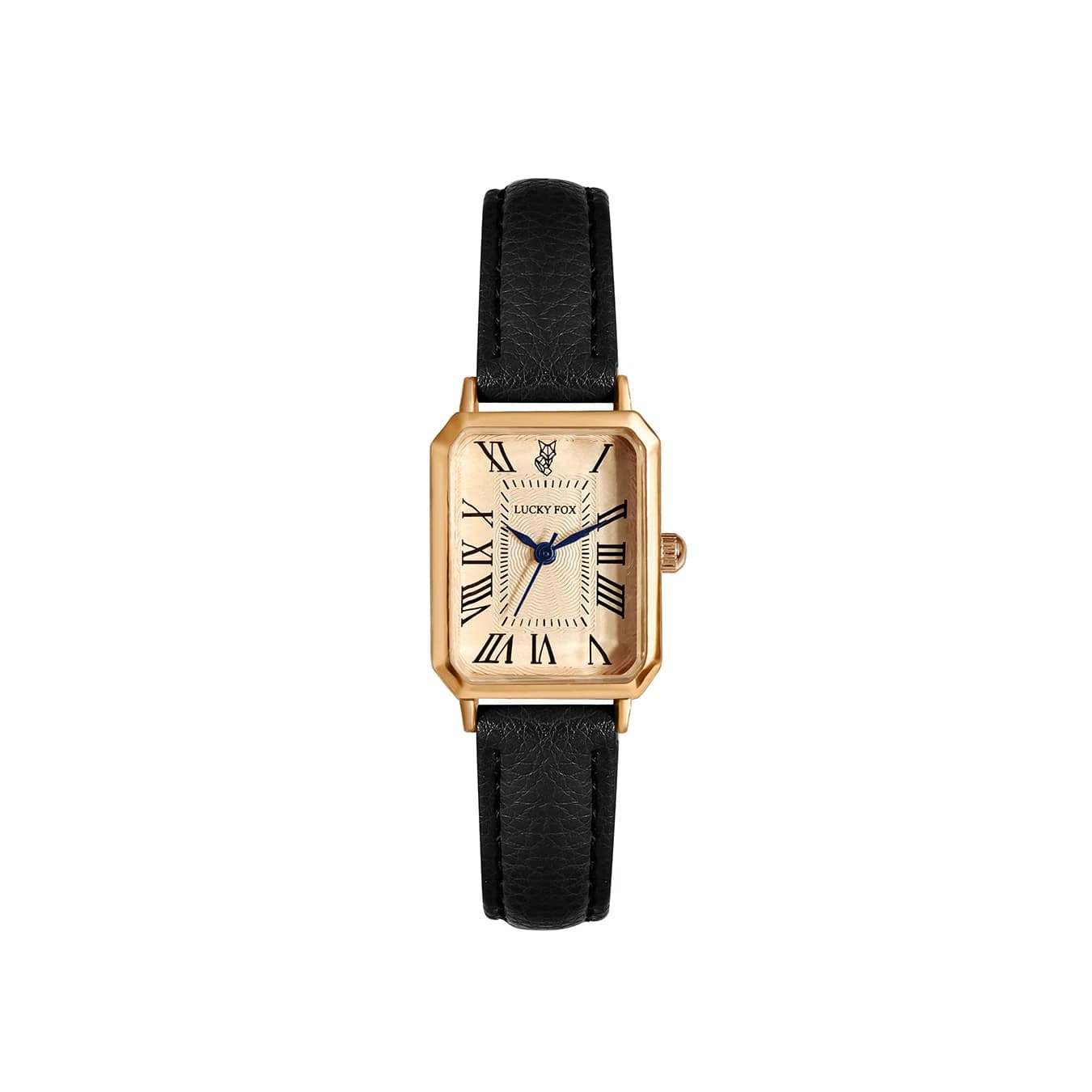 Montres décontractées à cadran numérique rétro pour femmes, bracelet en cuir carré, horloge à la mode, montre-bracelet à quartz, cadeau — 9/10