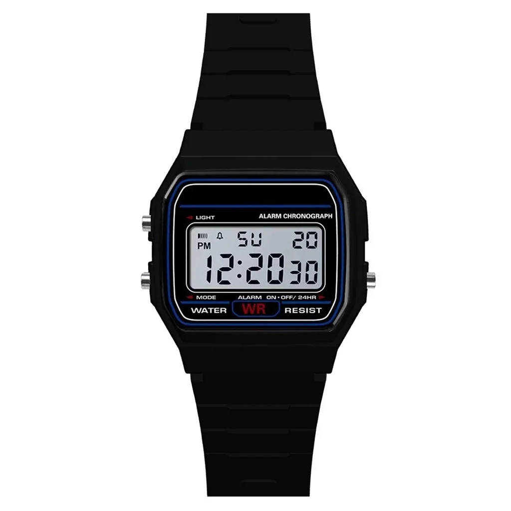Montre de Sport militaire analogique numérique de luxe pour hommes montre-Bracelet étanche LED pour enfants et femmes avec Bracelet alarme — 7/10