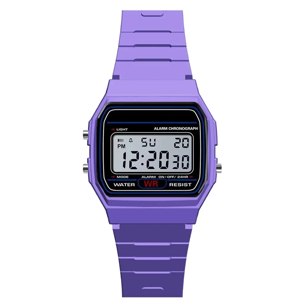 Montre de Sport militaire analogique numérique de luxe pour hommes montre-Bracelet étanche LED pour enfants et femmes avec Bracelet alarme — 8/10
