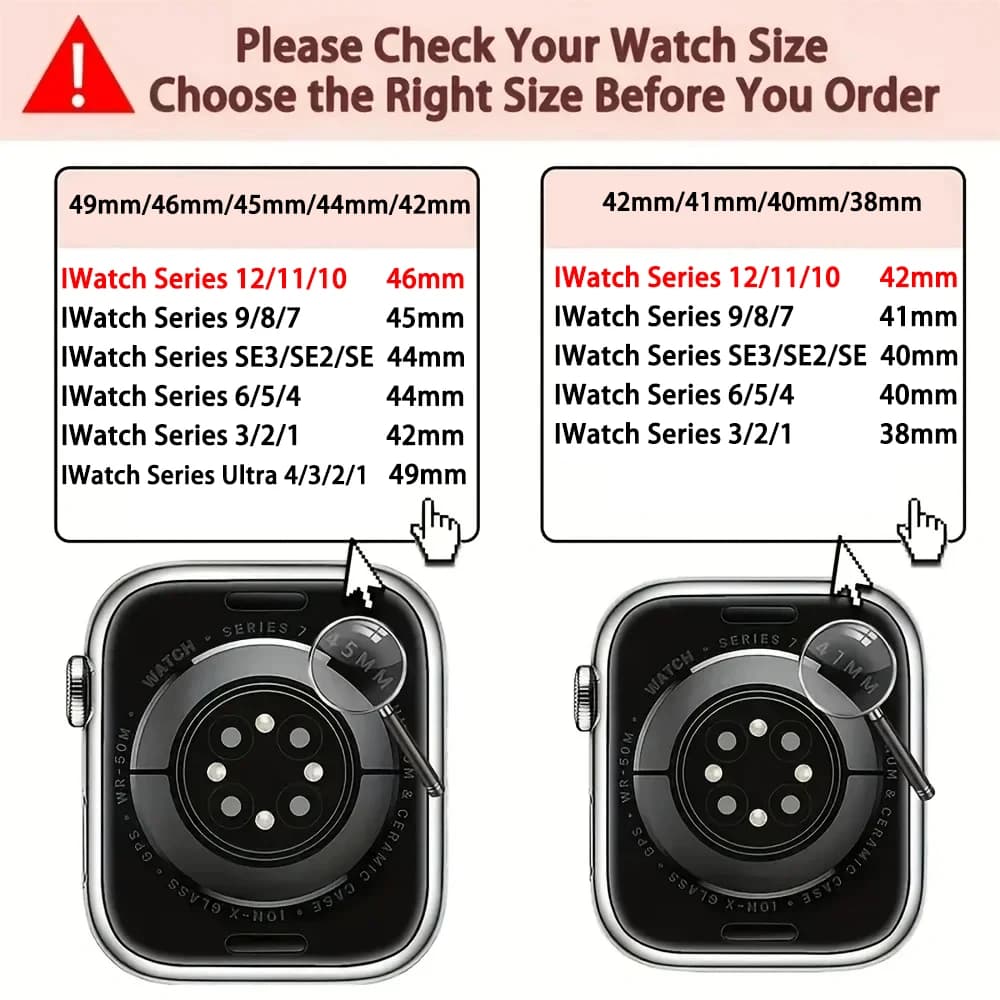 Bracelet Milanese Loop pour Apple Watch, 46 mm, 44 mm, 45 mm, 40 mm, 42 mm, 41 mm, 49 mm, pour les séries iWatch 12, 11, 10, 9, SE, Ultra, 4, 3, 49 mm. — 5/10